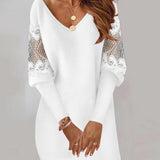 Amelie™ — Robe élégante aux manches dentelle