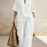 Nicole - Ensemble en lin et coton