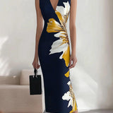 Lily | Robe Midi Élégante pour Festival Glamour de Plage