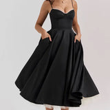 Minerva | Robe Princesse de Luxe à Bretelles Spaghetti