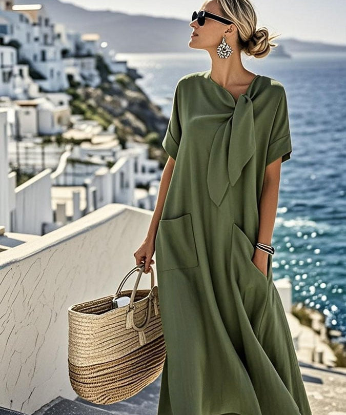 Mireille™ — Robe en coton fluide et estivale