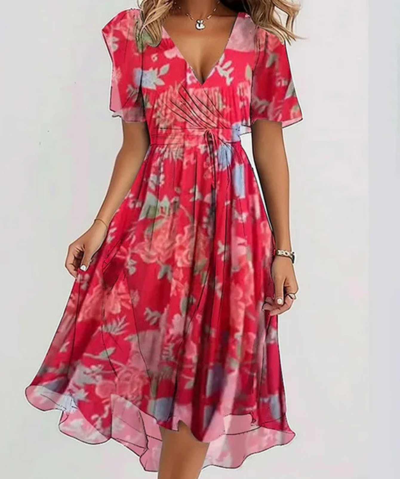Matilda | Robe d'Été avec Couverture de Ventre