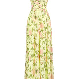 Rosalie | Robe Maxi Fleurie En Mousseline Élégante