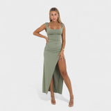 Sarela - Robe longue à dos ouvert