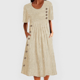 Wanda | Robe midi à rayures