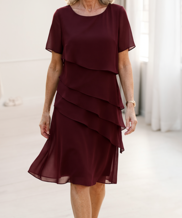 Lucille | Robe Volante Élégante