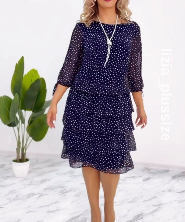 Marlene™ – Élégance confortable à pois intemporels
