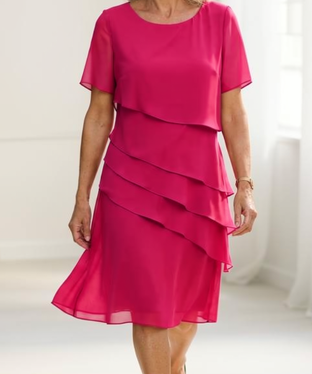 Lucille | Robe Volante Élégante