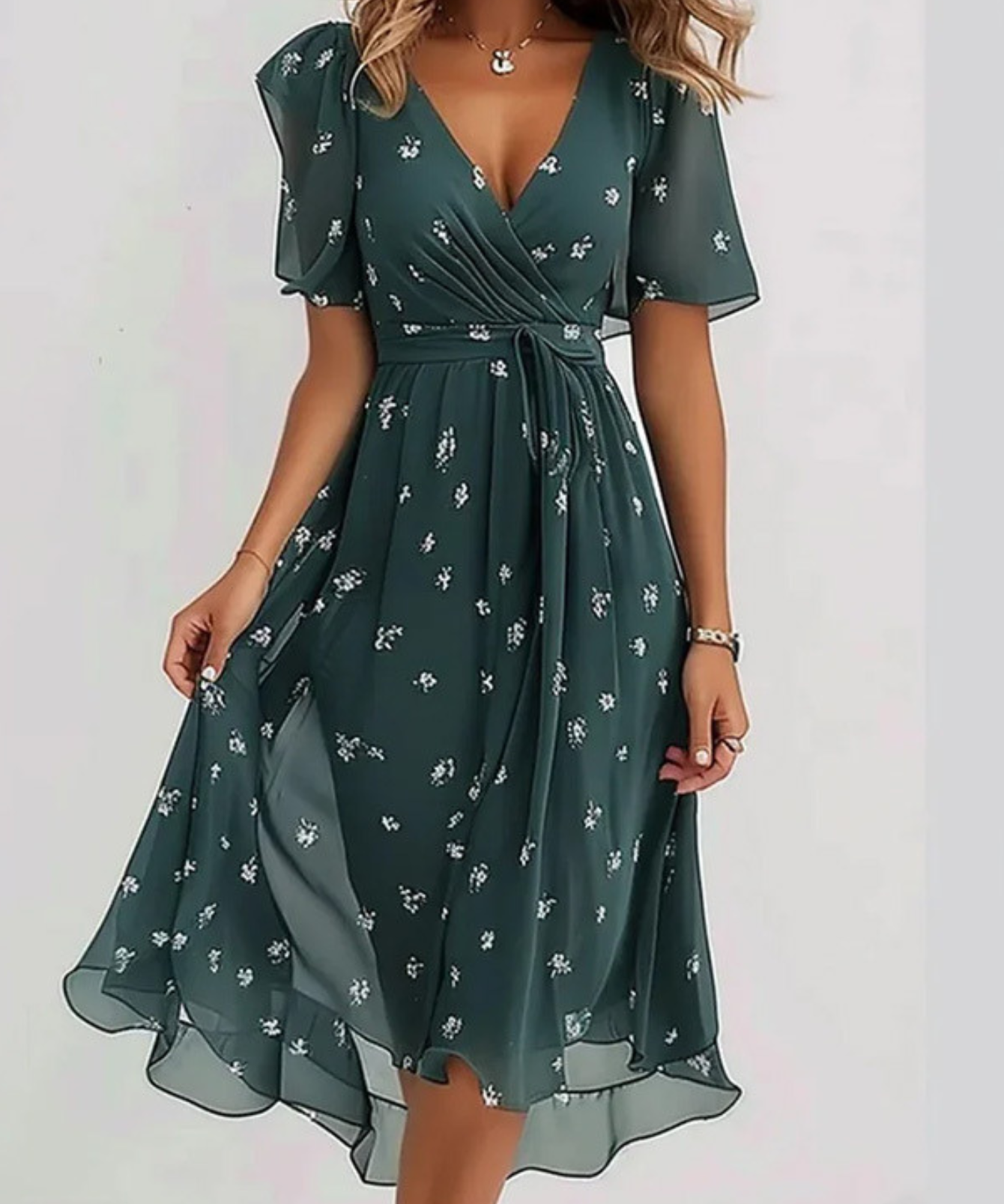 Matilda | Robe d'Été avec Couverture de Ventre