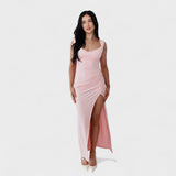 Sarela - Robe longue à dos ouvert