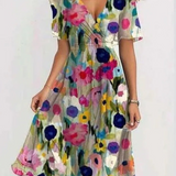 Matilda | Robe d'Été avec Couverture de Ventre