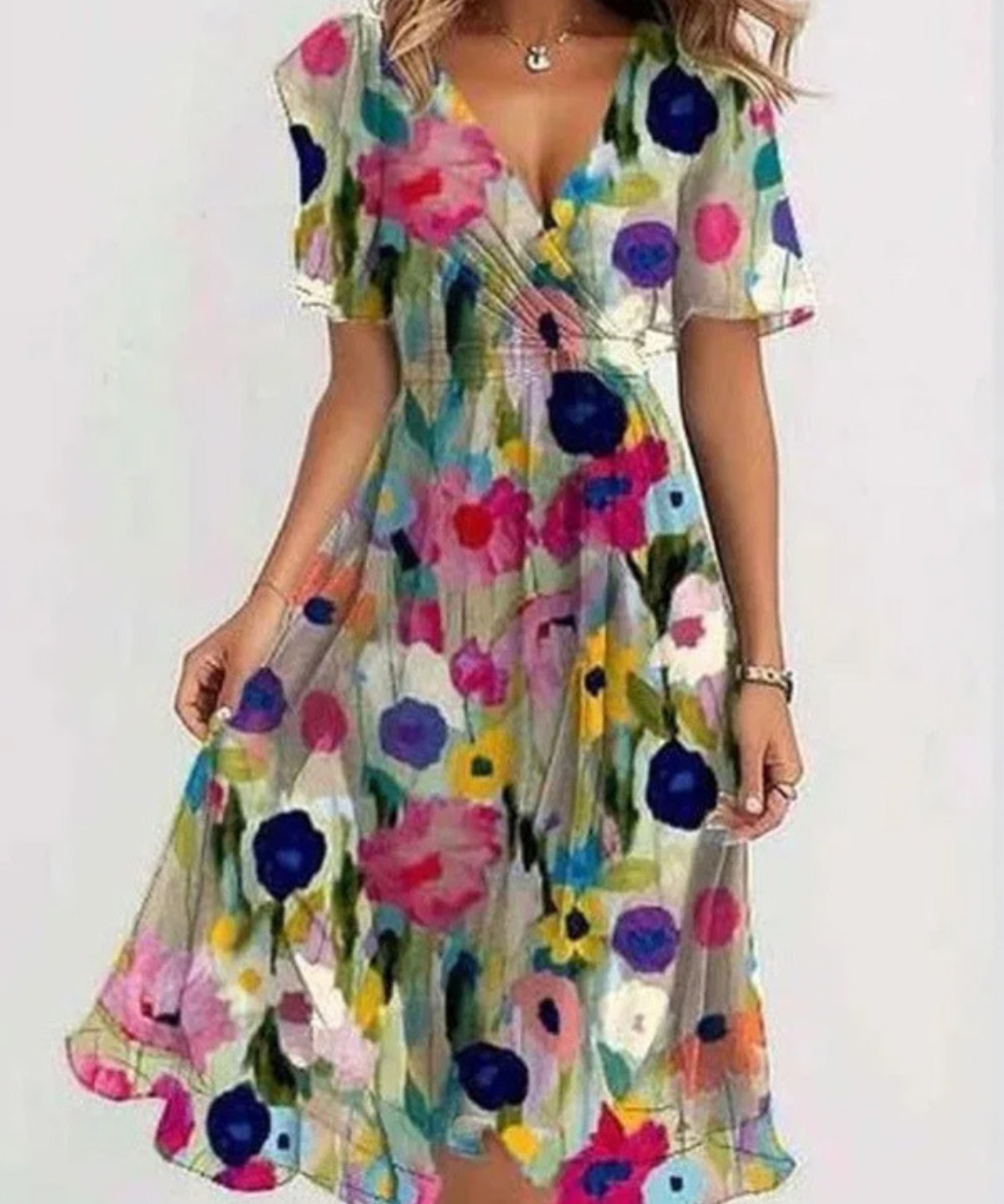 Matilda | Robe d'Été avec Couverture de Ventre