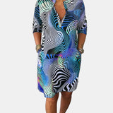 Jessica | Robe V en Couleurs