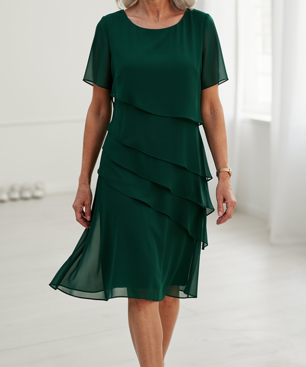 Lucille | Robe Volante Élégante