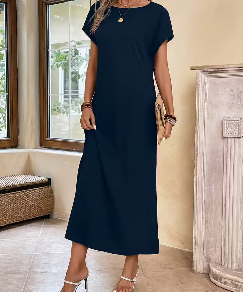 Margaux™ — Robe longue élégante et minimaliste