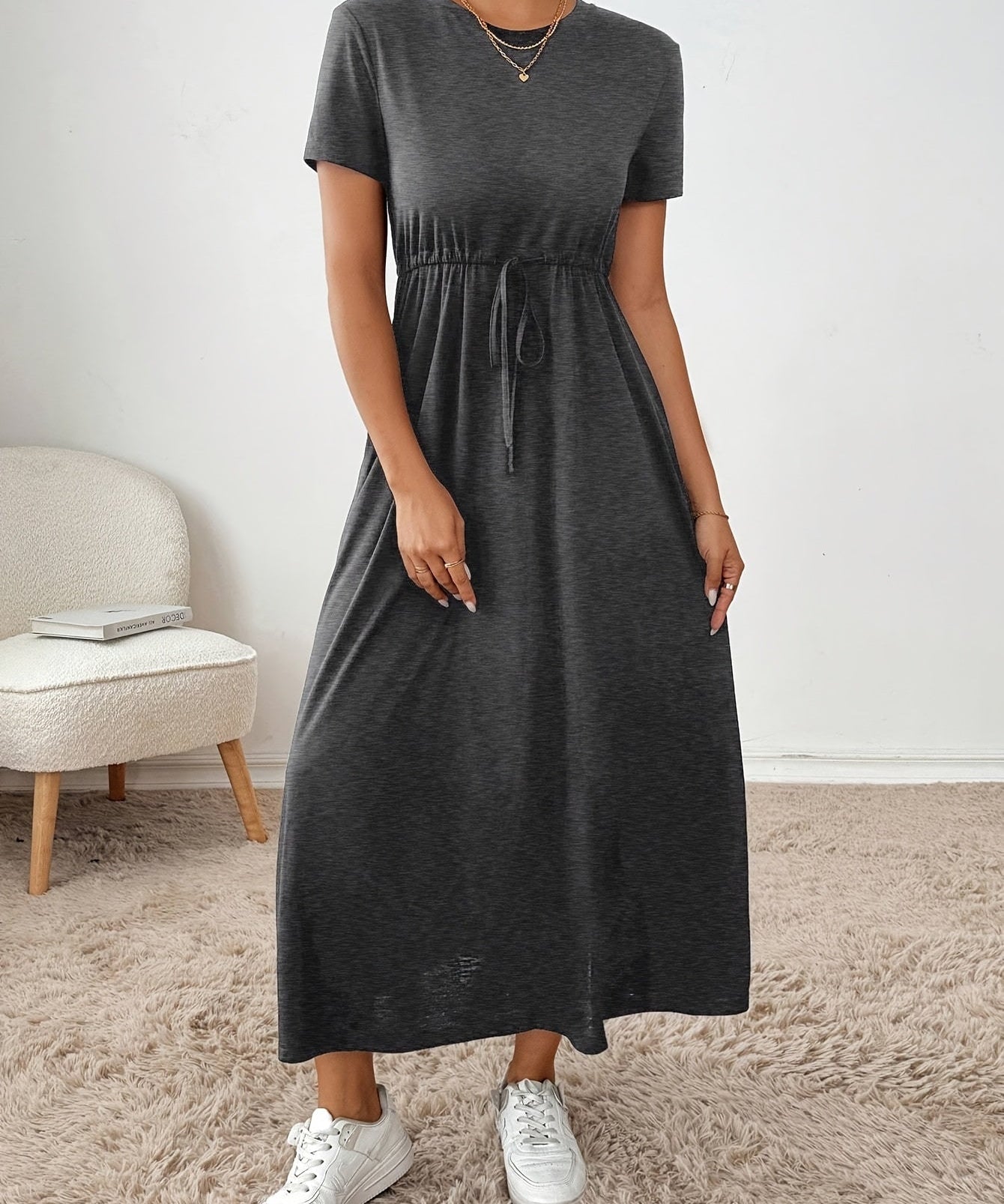 Camille — Robe longue élégante et confortable