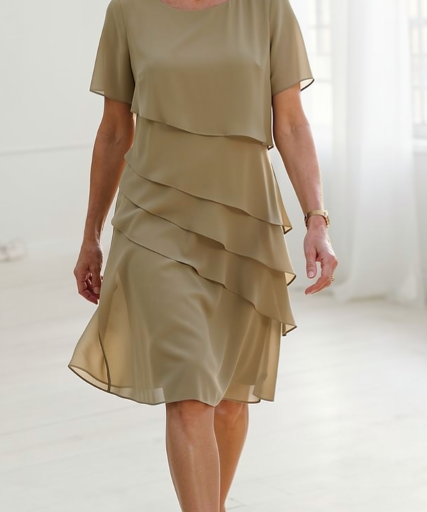 Lucille | Robe Volante Élégante