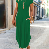 Sofia™ — Robe longue minimaliste et élégante