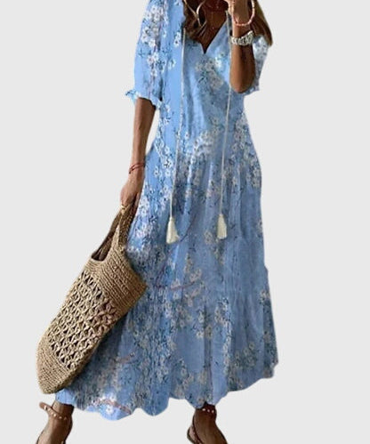 Amalia | Robe d'été vintage bohème