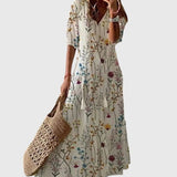 Amalia | Robe d'été vintage bohème