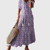 Amalia | Robe d'été vintage bohème