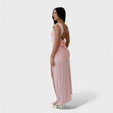 Sarela - Robe longue à dos ouvert