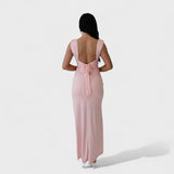 Sarela - Robe longue à dos ouvert