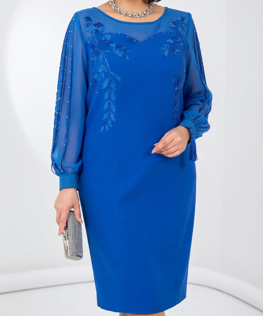Éloïrine™ — Robe élégante fluide raffinée intemporelle