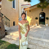 Bárbara - Robe Maxi en Satin