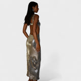 Sparkle Silver - Robe de soirée