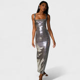 Sparkle Silver - Robe de soirée