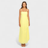 Flóssi - Robe maxi jaune