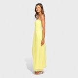 Flóssi - Robe maxi jaune