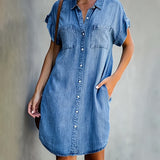 Helen™ | Robe chemise à boutons