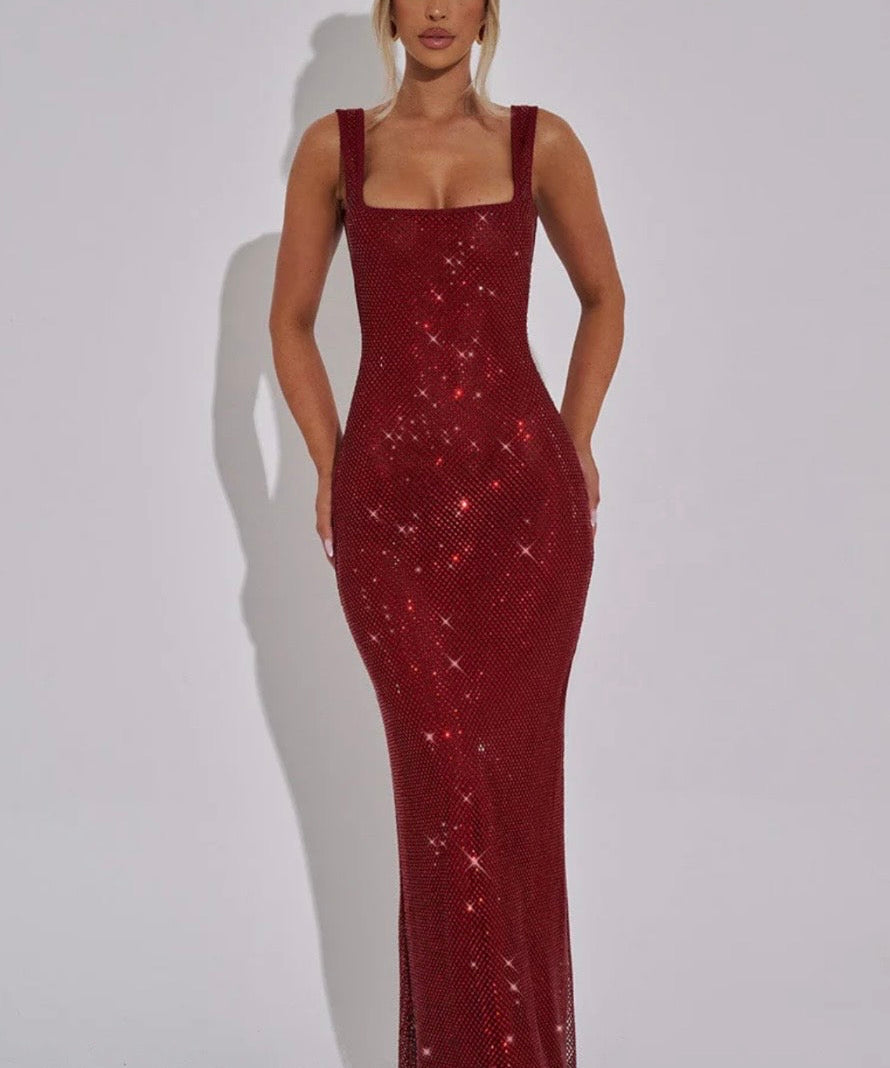 Elara | Robe Maxi buddel check nog