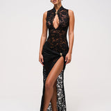 Kimmy | Robe Maxi en Dentelle