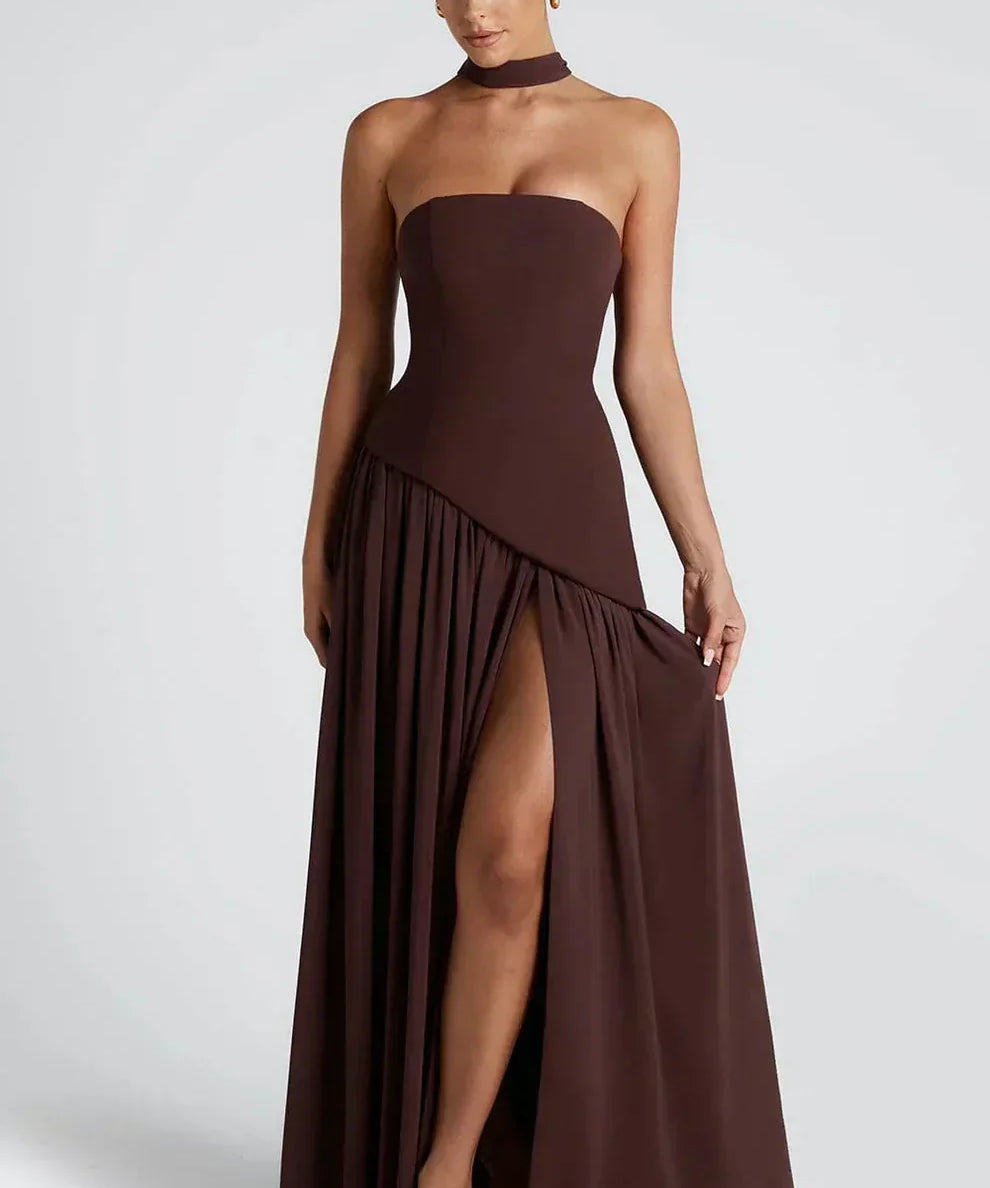Donna | Robe Maxi Sans Manches