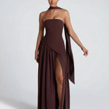 Aveline | Robe Maxi Sans Bretelles