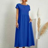 Gabrielle™ - Robe midi fluide élégance intemporelle