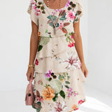 Floréline™ — Robe florale légère élégante estivale
