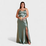 Lúcia - Robe longue Satin