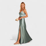 Lúcia - Robe longue Satin
