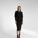 Mathilde™ — Robe midi élégante confortable intemporelle