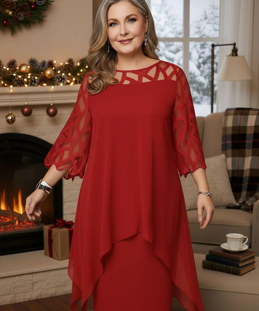 Madeleine™ — Robe élégante dentelle confort quotidien
