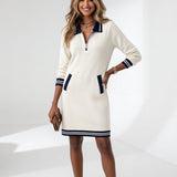 Oréliane™ — Robe polo confortable élégante quotidienne