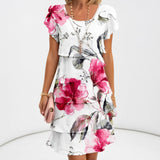 Floréline™ — Robe florale légère élégante estivale