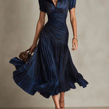 Firenze | Robe Maxi Chiffon Vintage Élégante