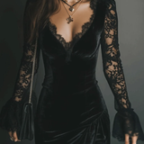 Orinthia™ — Robe velours au charme magnétique