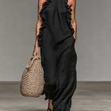 Margarida - Robe Maxi Sans Manches en Lin