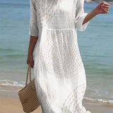 Améliane™ — Robe midi élégante à détails délicats